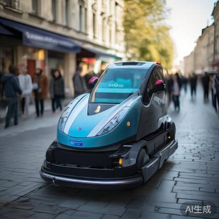 AGV机器人街头高光