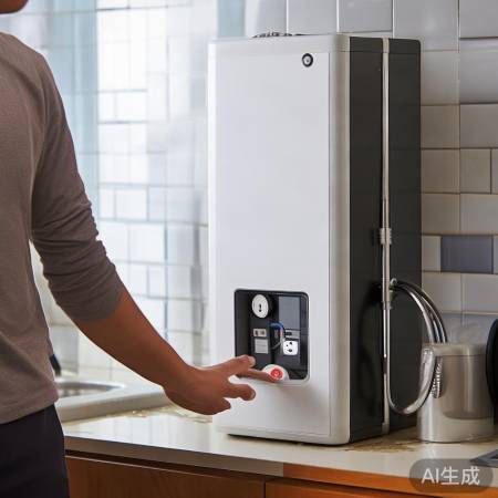 “滚筒热水器，注意安全使用”