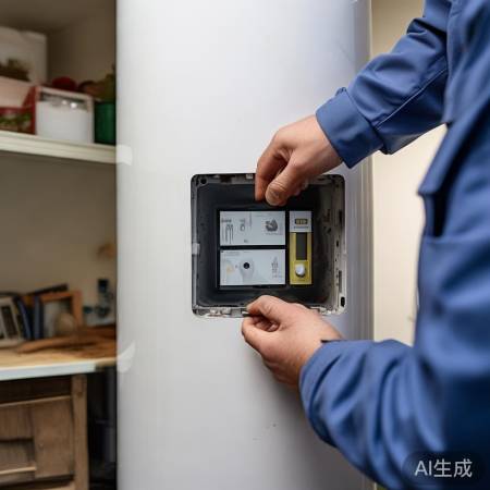 热水器不点火，电池耗尽，换新电