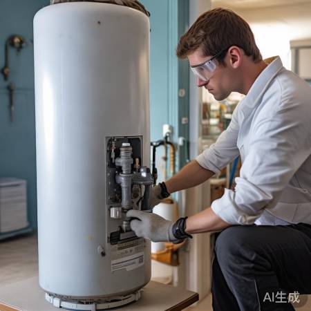 电热水器清洗,检查密封圈管道