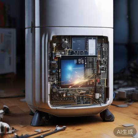 显示故障，重插电源或重启，若无