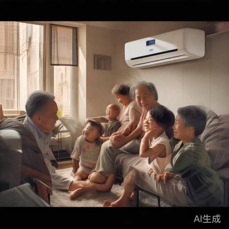 “惠林空调，舒适温度，全家适宜