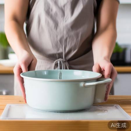 饭锅内胆短时放冰箱，及时清洗晾