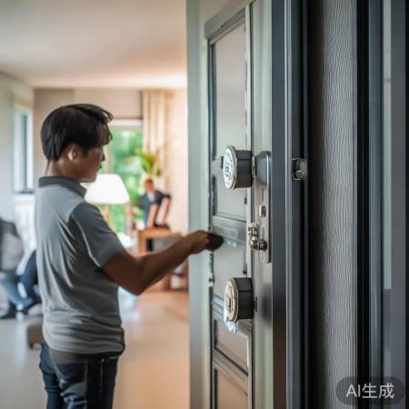 防盗门安全，生活需警惕