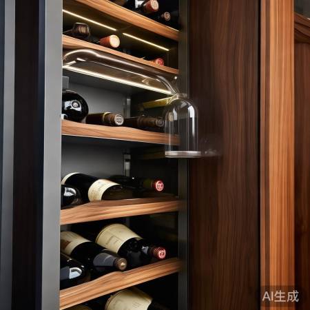酒柜杯架实用设计