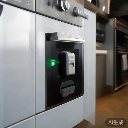 集成灶插座装保护器，安全卫士。