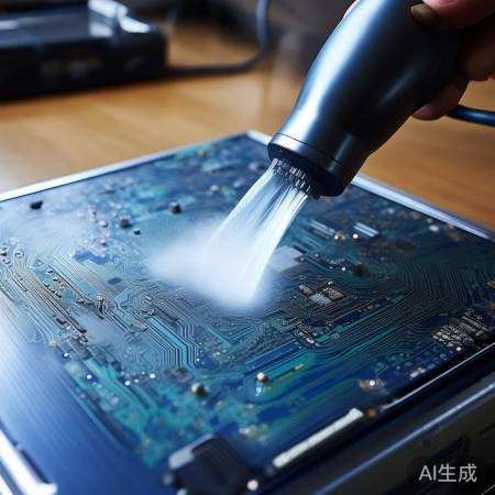 吹风机除尘修电路板