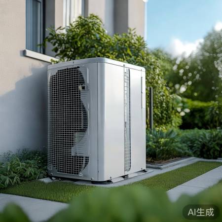 环保低噪音热源泵