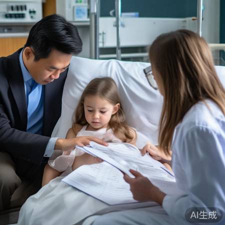 家长冷静，配合医治疗