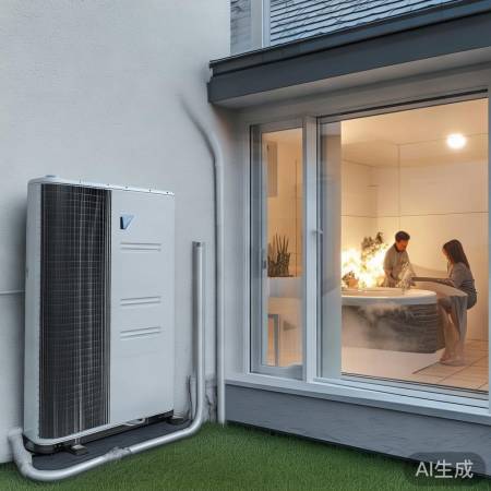 “空气能热水，节能近生活”