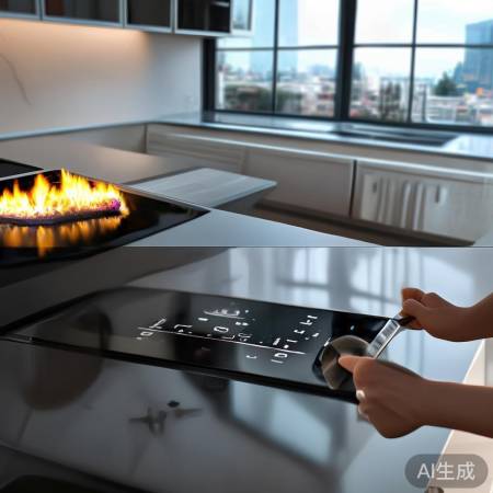 集成灶操作简便，智能便捷