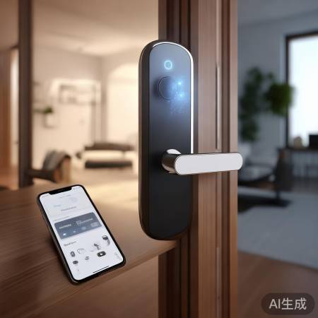 “指纹锁一键网关，生活更便捷”