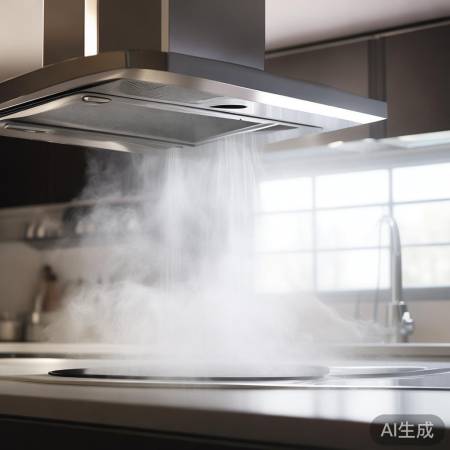 油烟机烟道口高度75-80cm