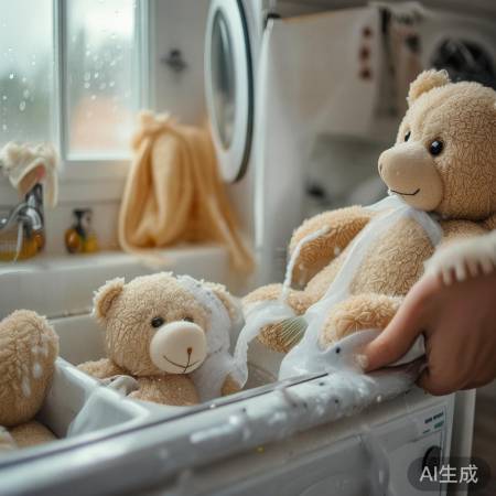 布偶手洗，毛绒机洗