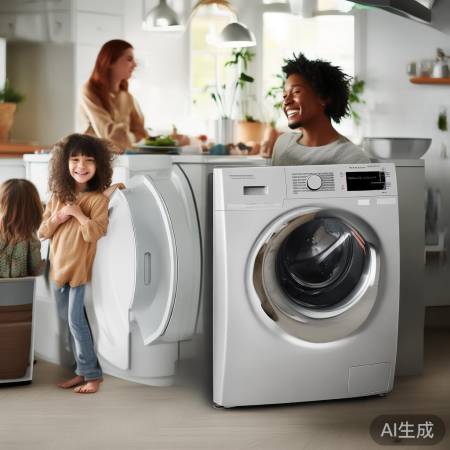 洗衣机自动排水，生活更便捷
