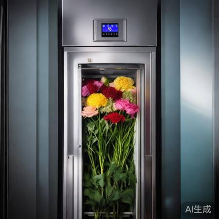 鲜花保险柜温度4-10度