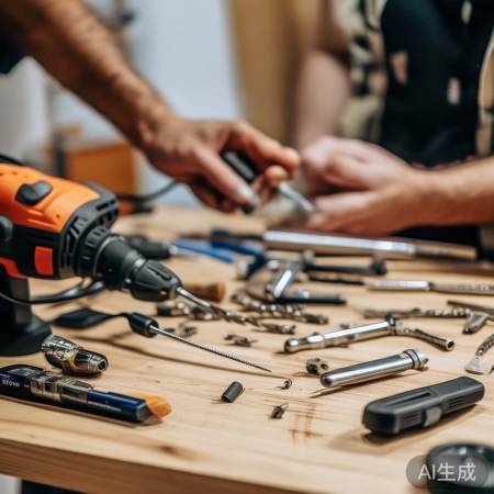 准备工具，安装保险柜