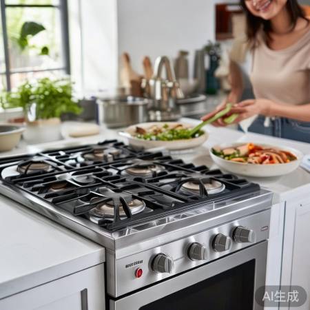 樱花燃气灶，烹饪便捷高效