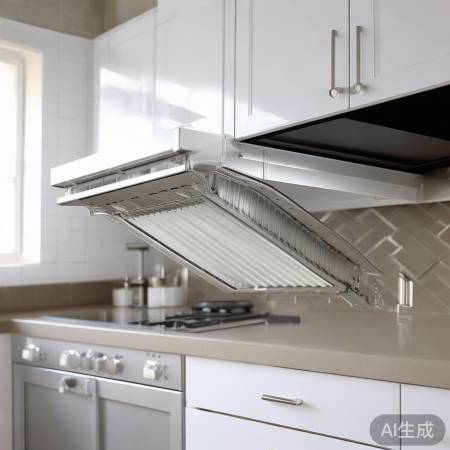 “老板油烟机8003，清洁方便