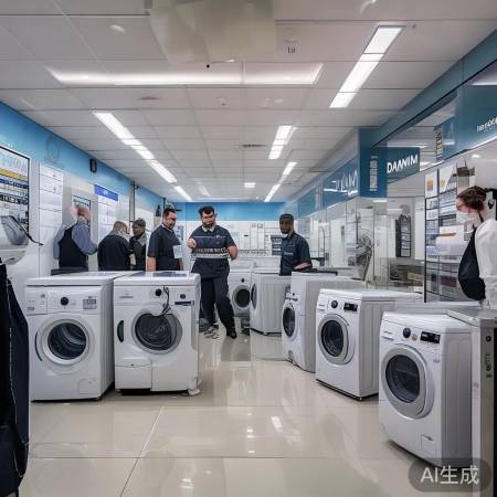 达米尼洗衣机售后热线：4001