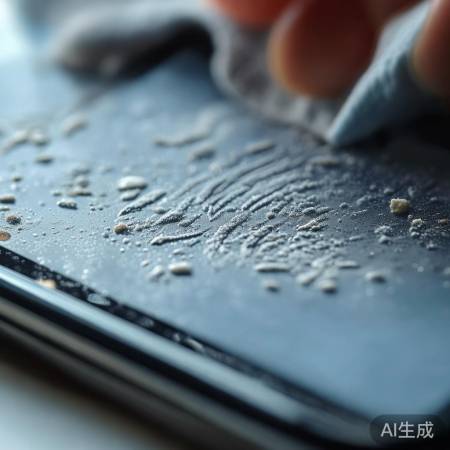 指纹传感器清洁法