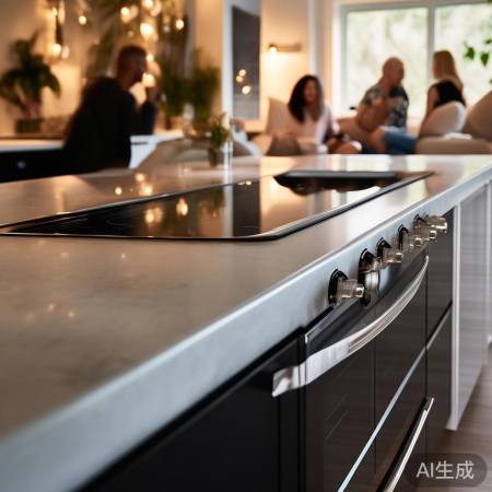 时尚集成灶，厨房档次高