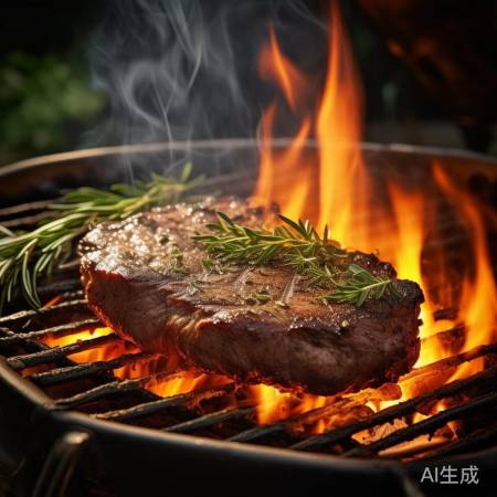 烤肉加香草，香嫩多汁