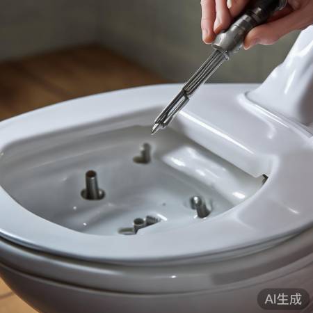 智能马桶圈螺丝易取