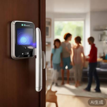 指纹锁贵但安全幸福