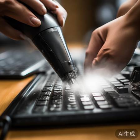 吹风机清洁按键