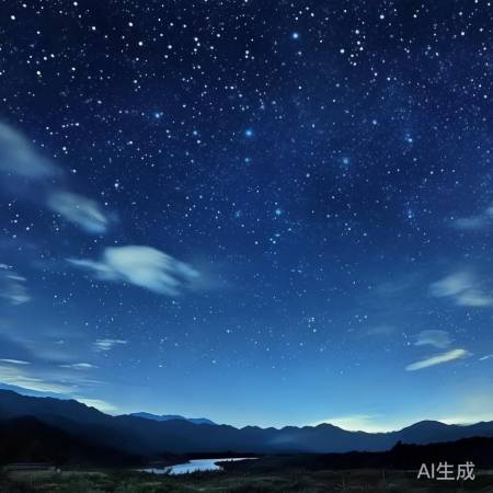 晴朗夜晚，无雨拍摄