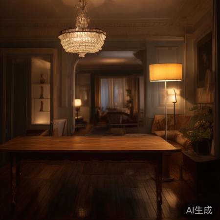 温馨灯光营造舒适氛围