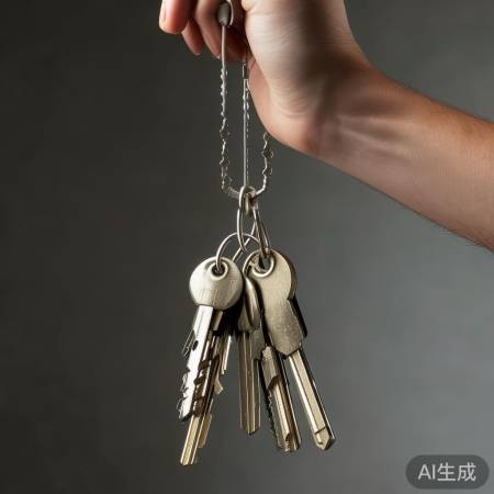 备用钥匙准备中