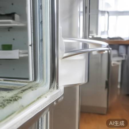 清洁冰箱门封条