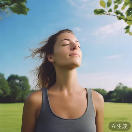 深呼吸，气息流通全身