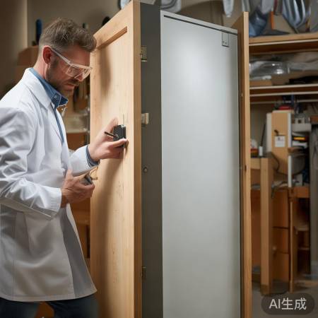 智能锁安装，门框间隙要均匀