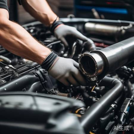 松开排烟筒接口