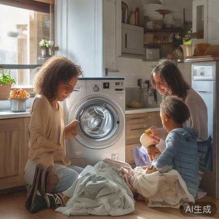 洗衣机升级，生活更舒心