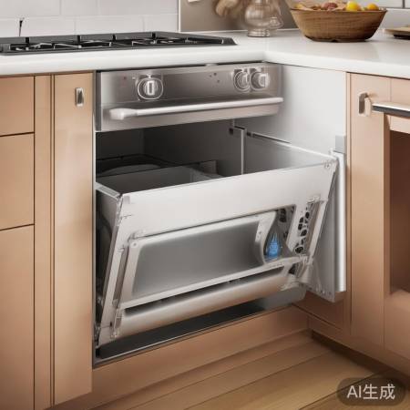 集成灶装厨房角落佳