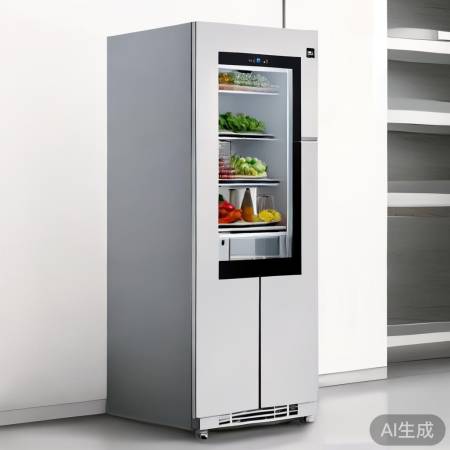 夏普225升风冷冰箱，节能静音