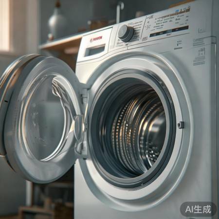 博世洗衣机噪音短，影响不大