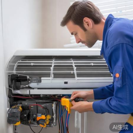 空调不加热，检查元件和温控器