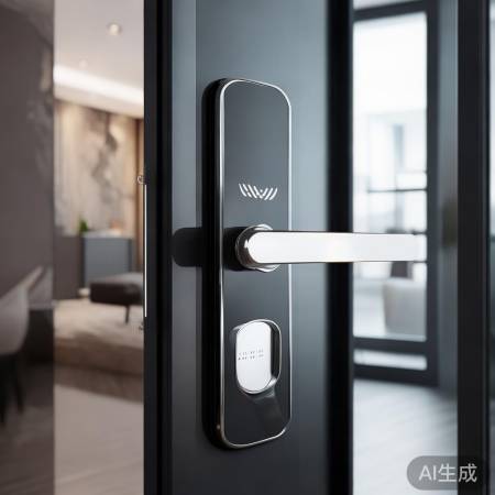 指纹锁：科技感十足，使用便捷