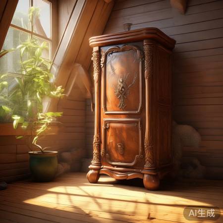 阁楼保险柜摆风水招财