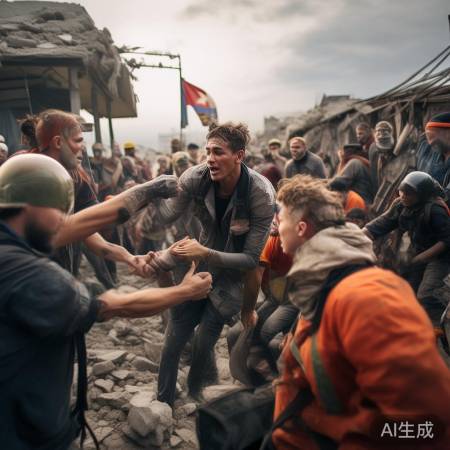 地震见证人性光辉