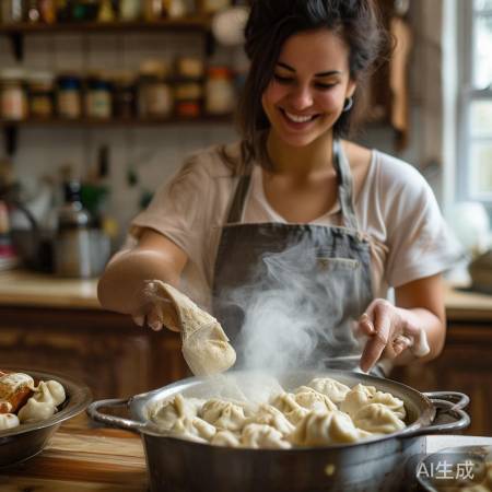 “生活小窍门，饺子煮得香”