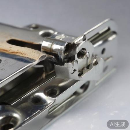 找到合页螺丝，轻柔调节