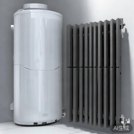 热水器旁散热器散热佳