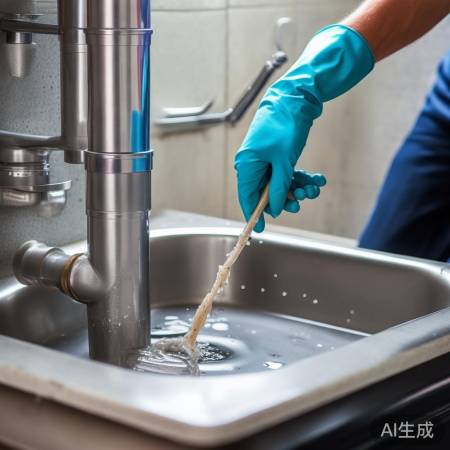 “洗衣机故障？排查排水管！”