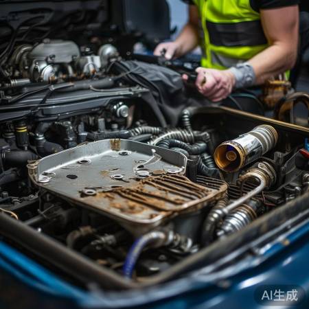 检查油杯与油管